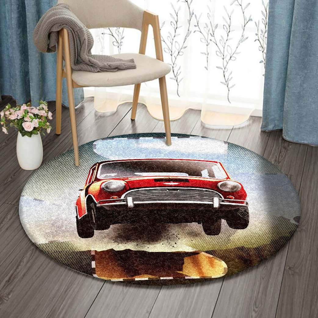 Car Limited Edition Round Rug