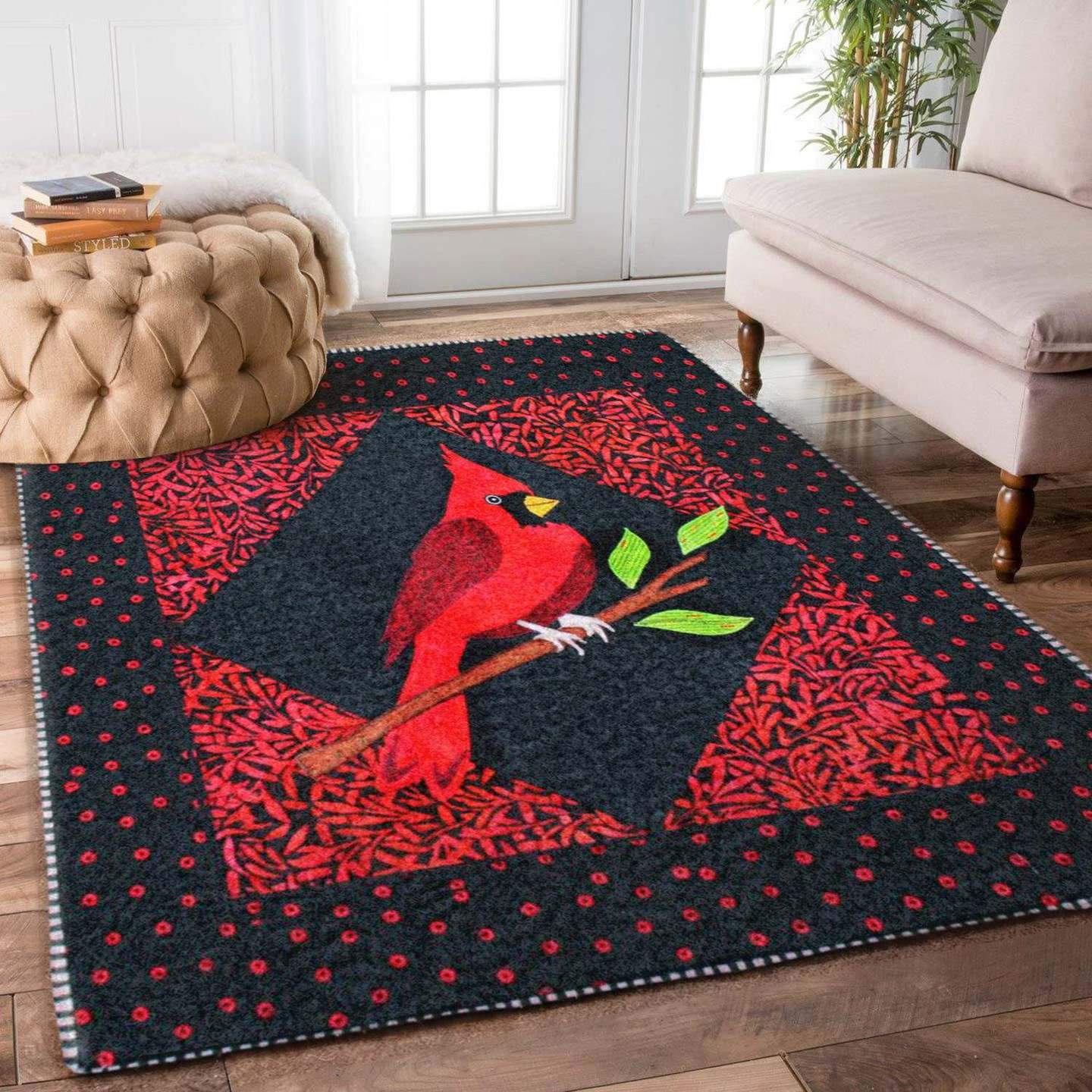Cardinal Bird Limited Edition Rug 2 Cardinal Bird Limited Edition Rug