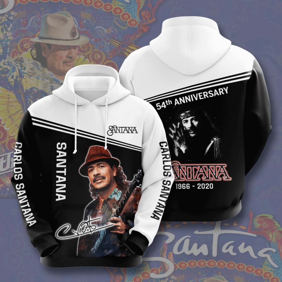 Carlos Santana Custom Hoodie 3D 5 Carlos Santana Custom Hoodie 3D
