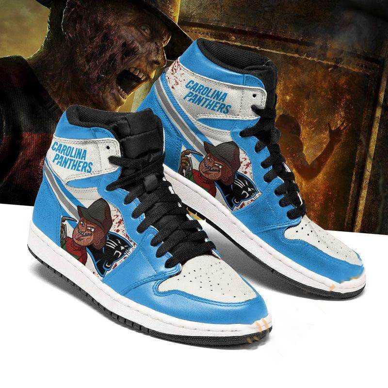 Carolina Panthers Custom Sneaker Air Jordan Shoes 13 Carolina Panthers Custom Sneaker Air Jordan Shoes