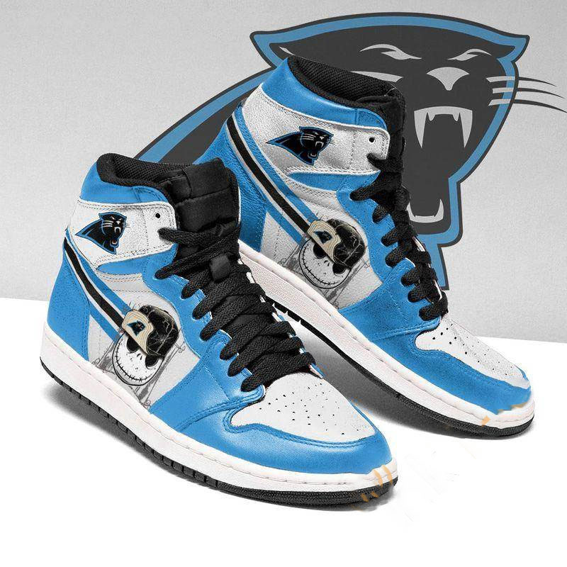 Carolina Panthers Custom Sneaker Air Jordan Shoes 6 Carolina Panthers Custom Sneaker Air Jordan Shoes