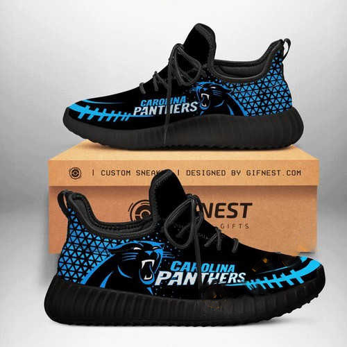 Carolina Panthers Customize Yeezy Boost