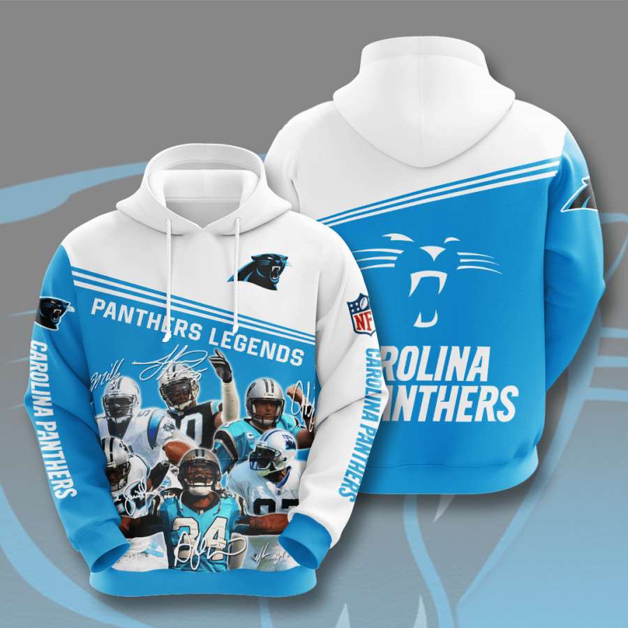 Carolina Panthers Custom Hoodie 3D