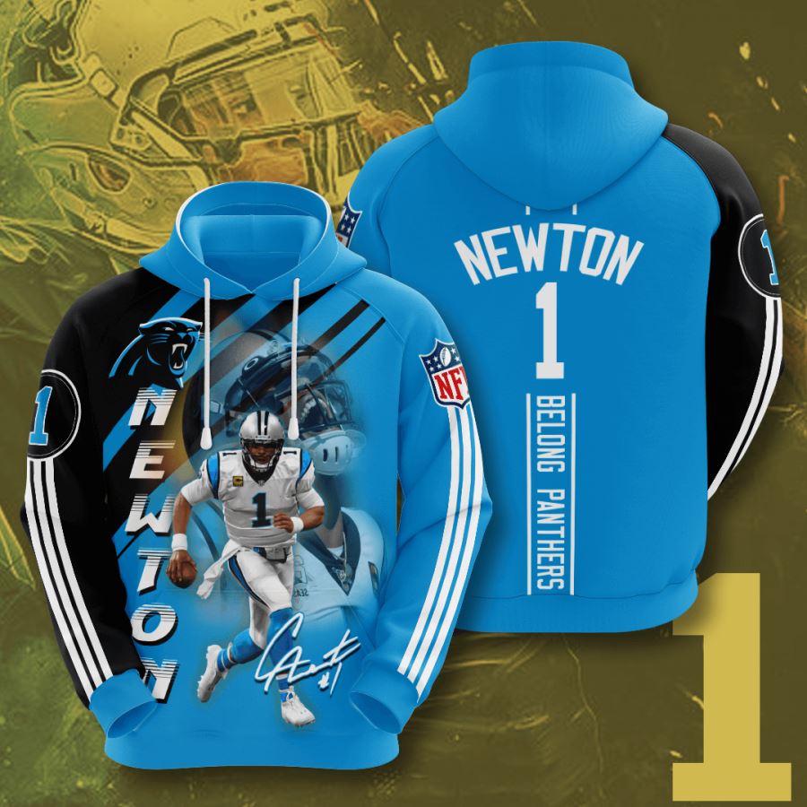 Carolina Panthers Custom Hoodie 3D 6 Carolina Panthers Custom Hoodie 3D