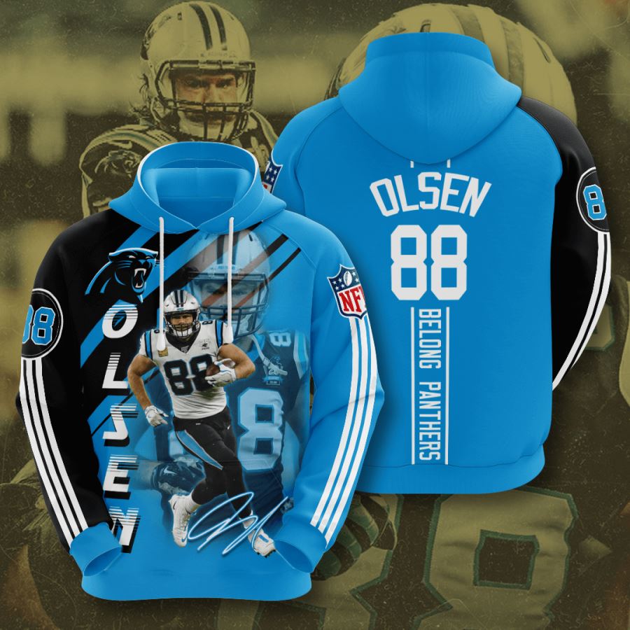 Carolina Panthers Custom Hoodie 3D