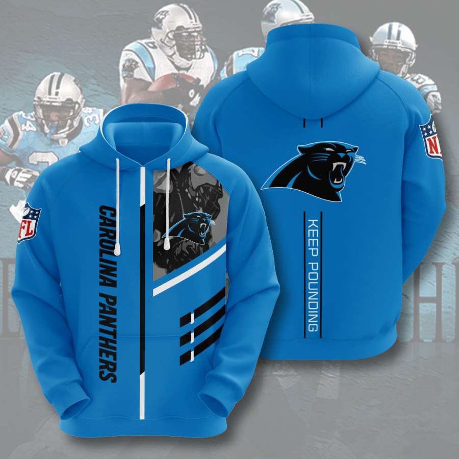 Carolina Panthers Custom Hoodie 3D 3 Carolina Panthers Custom Hoodie 3D