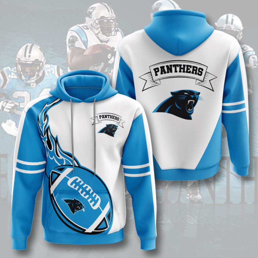 Carolina Panthers Custom Hoodie 3D