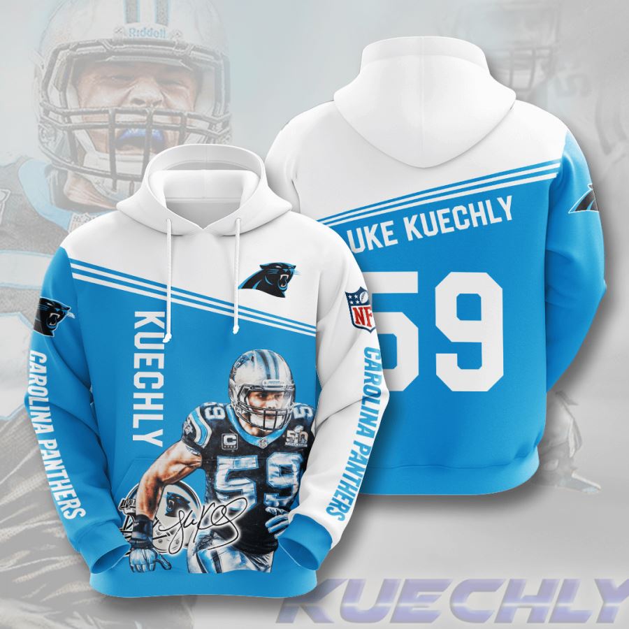 Carolina Panthers Custom Hoodie 3D