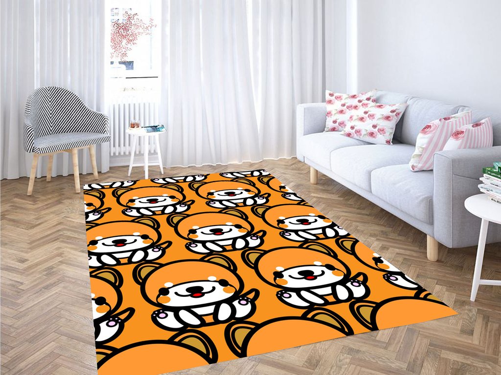 Cartoon Dog Living Room Modern Carpet Rug 5 Cartoon Dog Living Room Modern Carpet Rug
