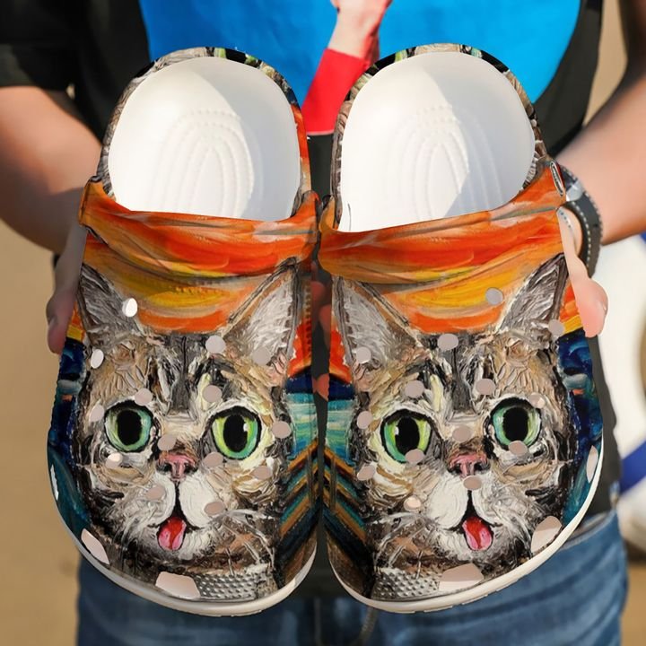 Cat Derp Crocs Clog Shoes 8 Cat Derp Crocs Clog Shoes