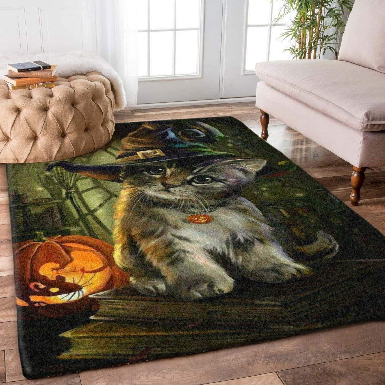 Cat Halloween Limited Edition Rug 2 Cat Halloween Limited Edition Rug