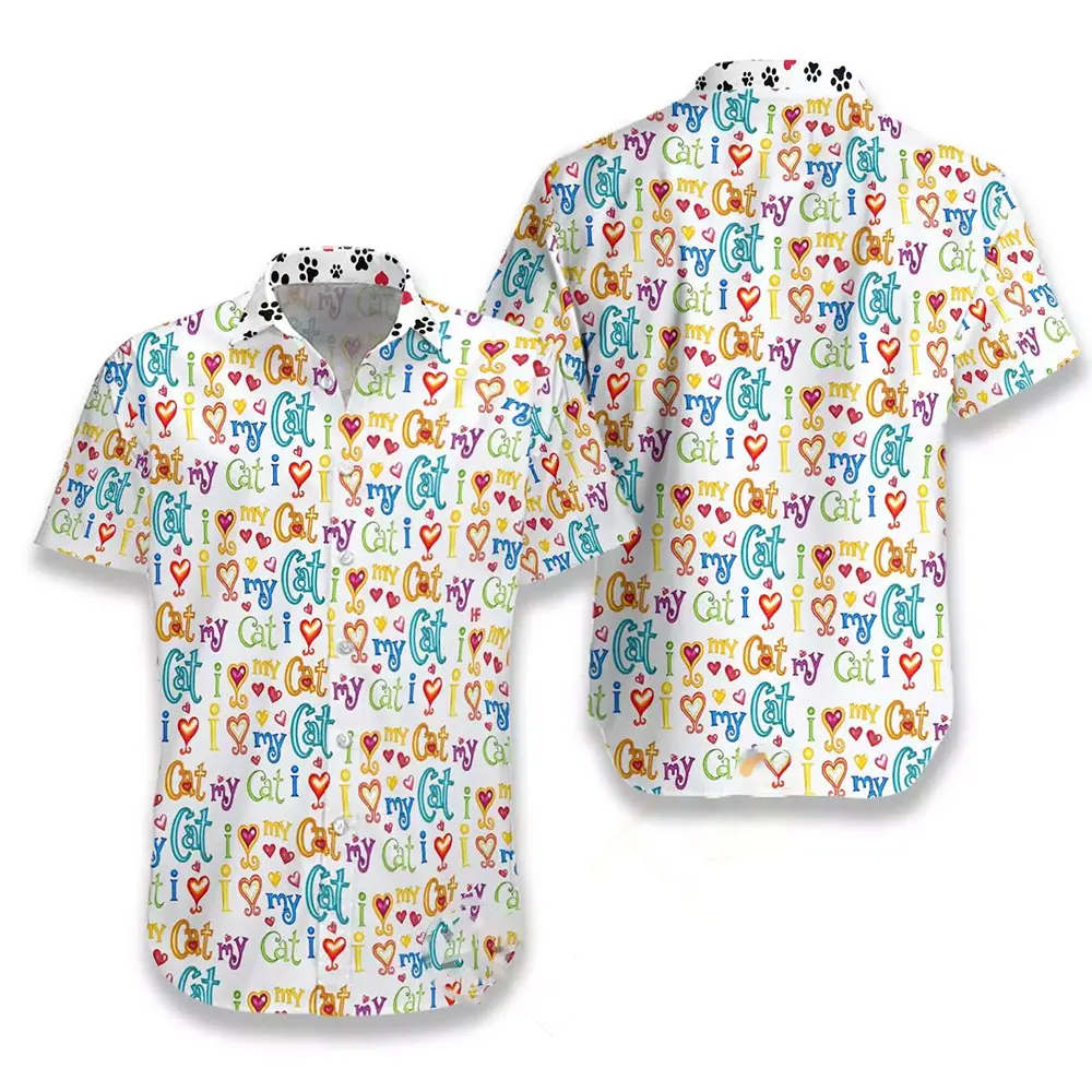 Cat I Love My Cat Hawaiian shirts 13 Cat I Love My Cat Hawaiian shirts