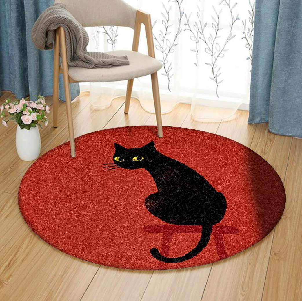 Cat Limited Edition Round Rug