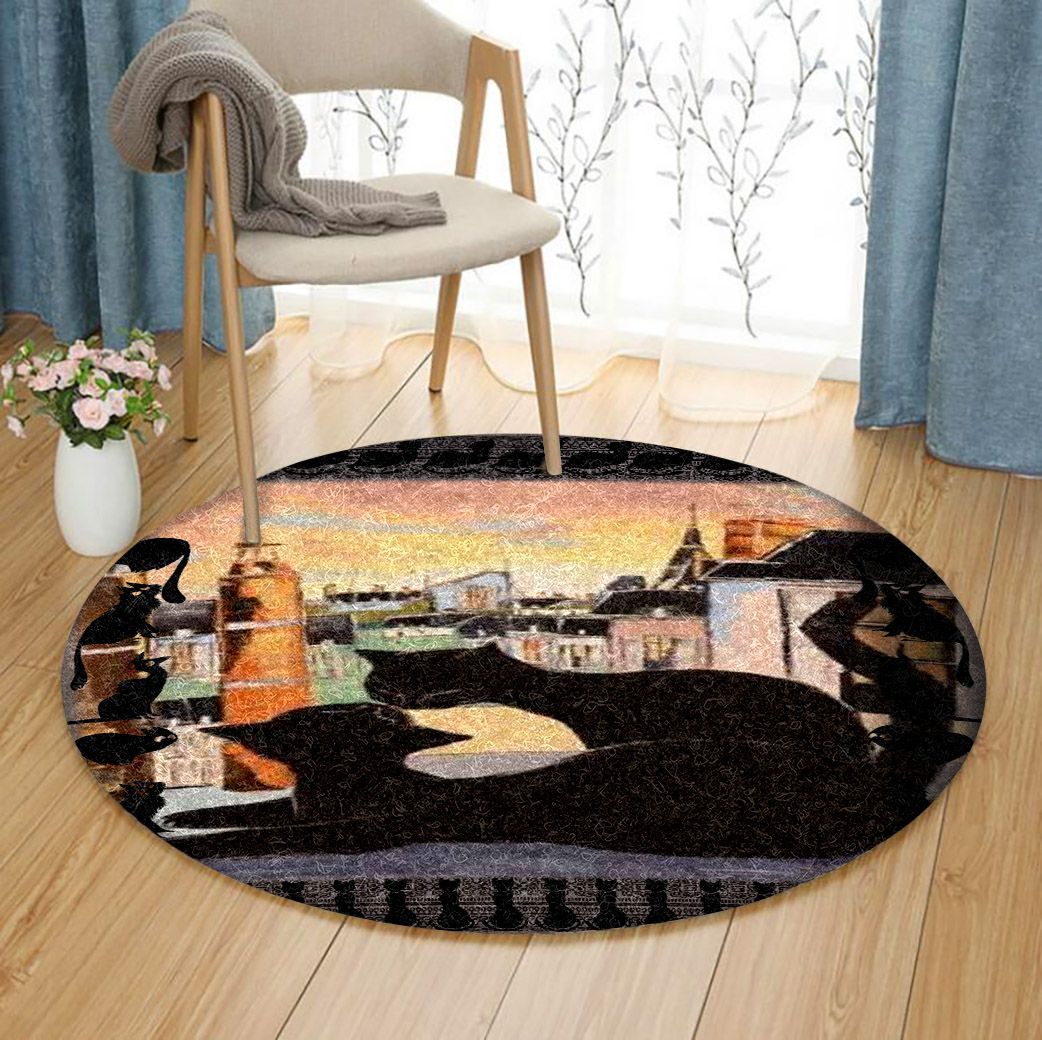 Cat Limited Edition Round Rug