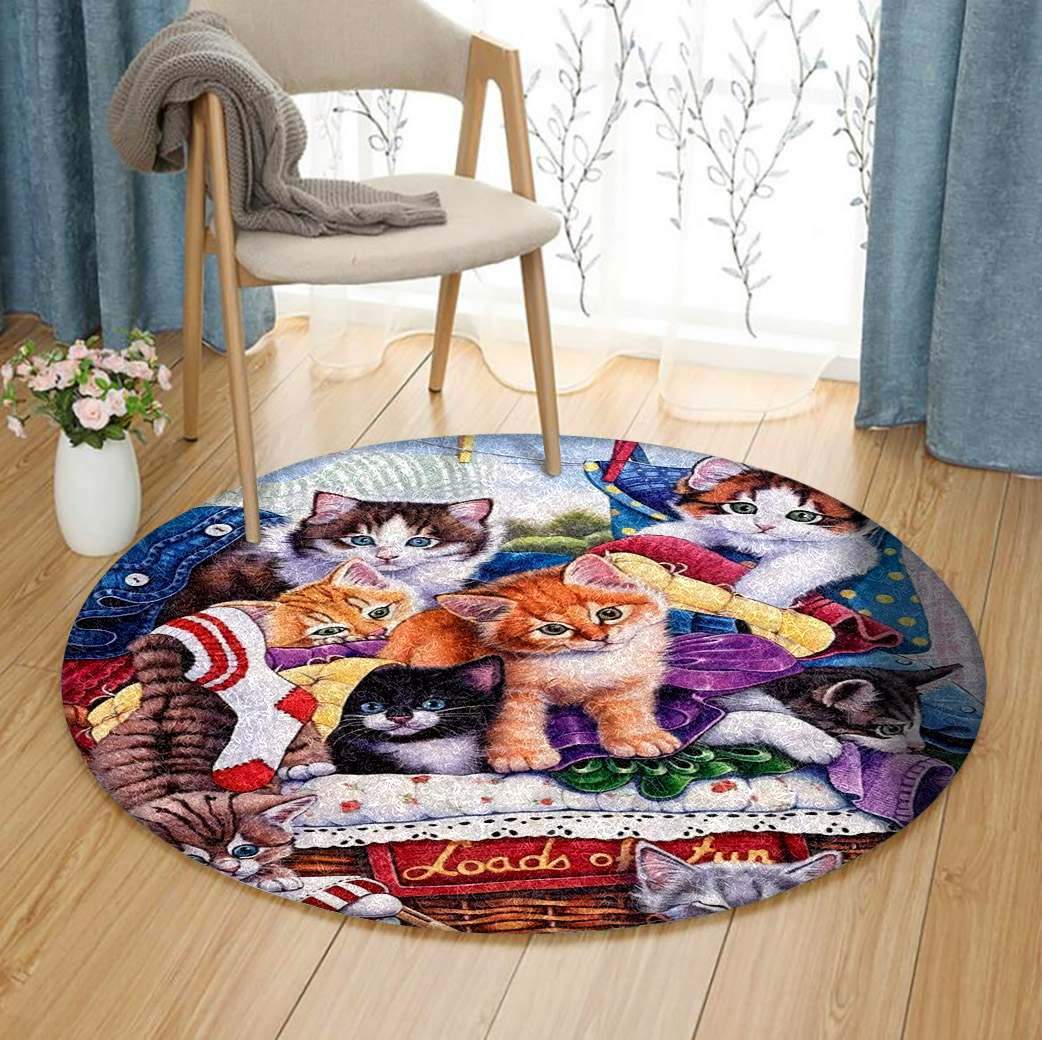 Cat Limited Edition Round Rug