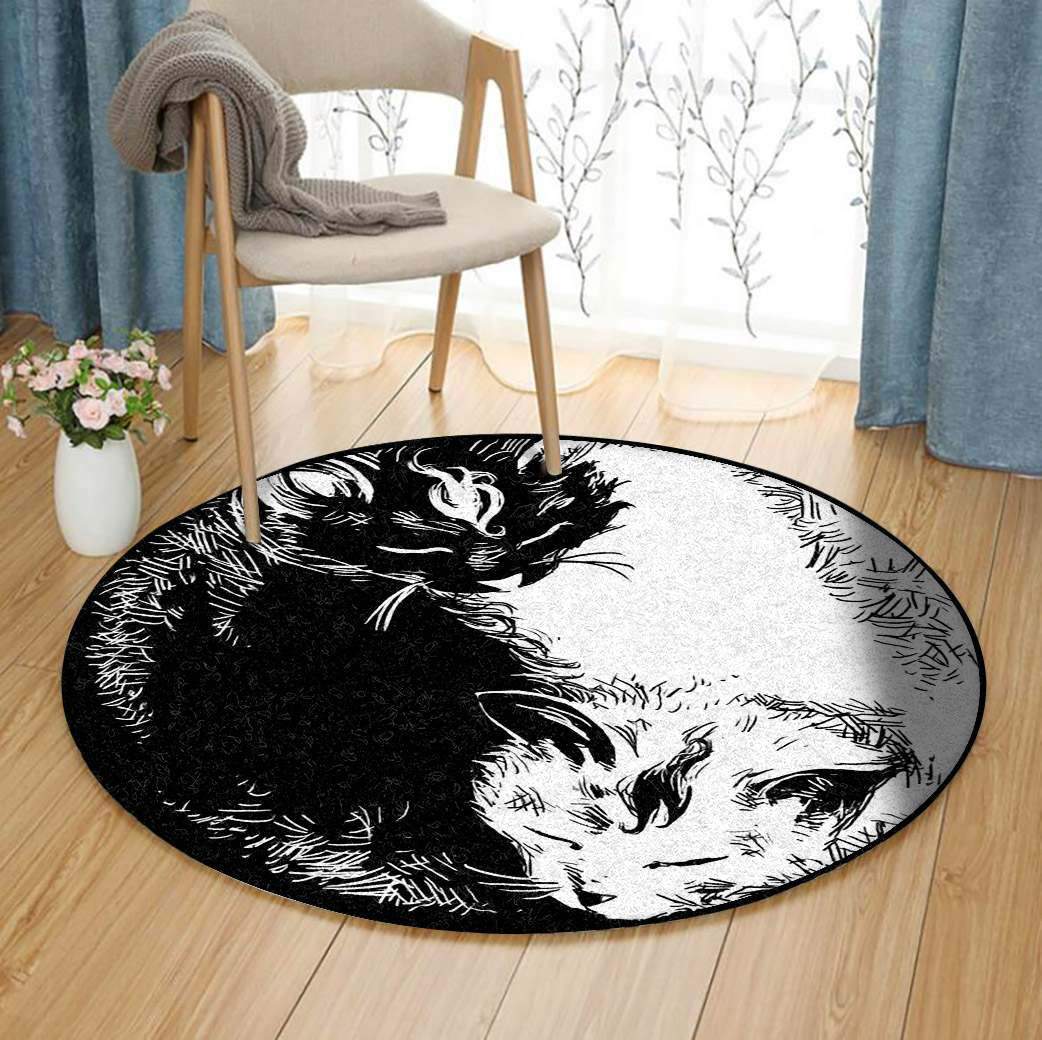 Cat Limited Edition Round Rug 4 Cat Limited Edition Round Rug