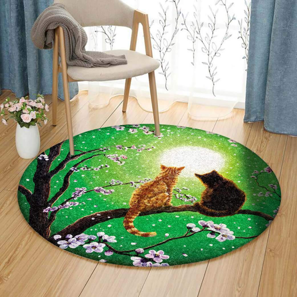 Cat Limited Edition Round Rug