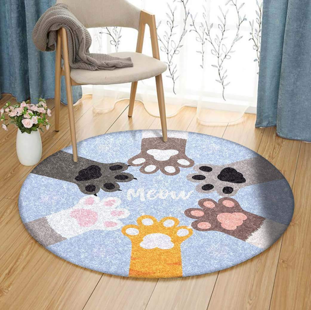 Cat Limited Edition Round Rug