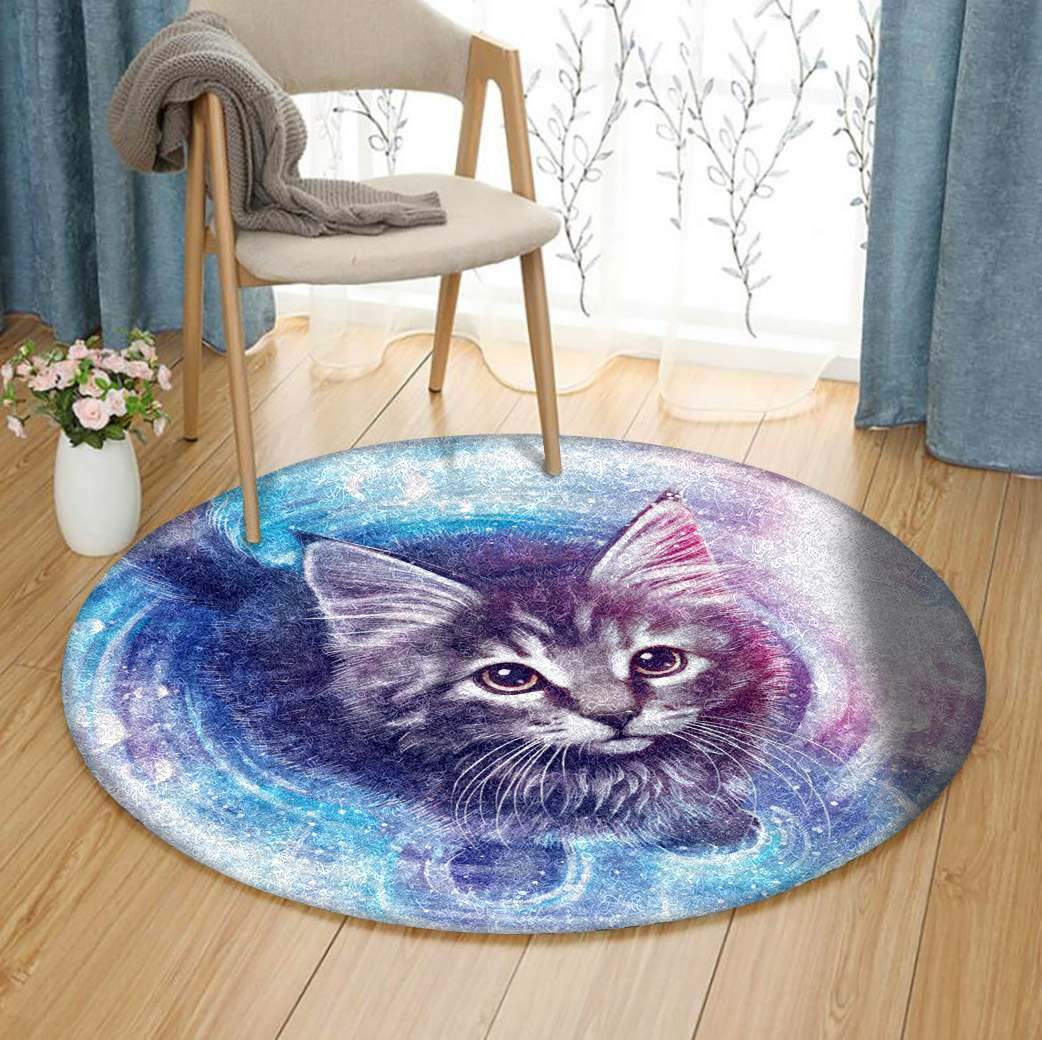 Cat Limited Edition Round Rug