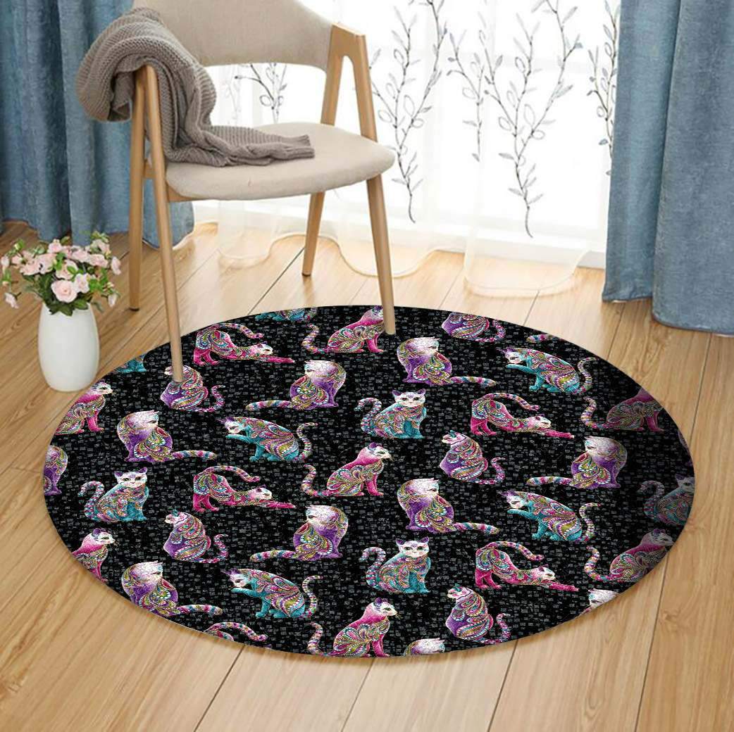 Cat Limited Edition Round Rug