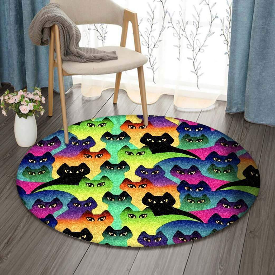 Cat Limited Edition Round Rug