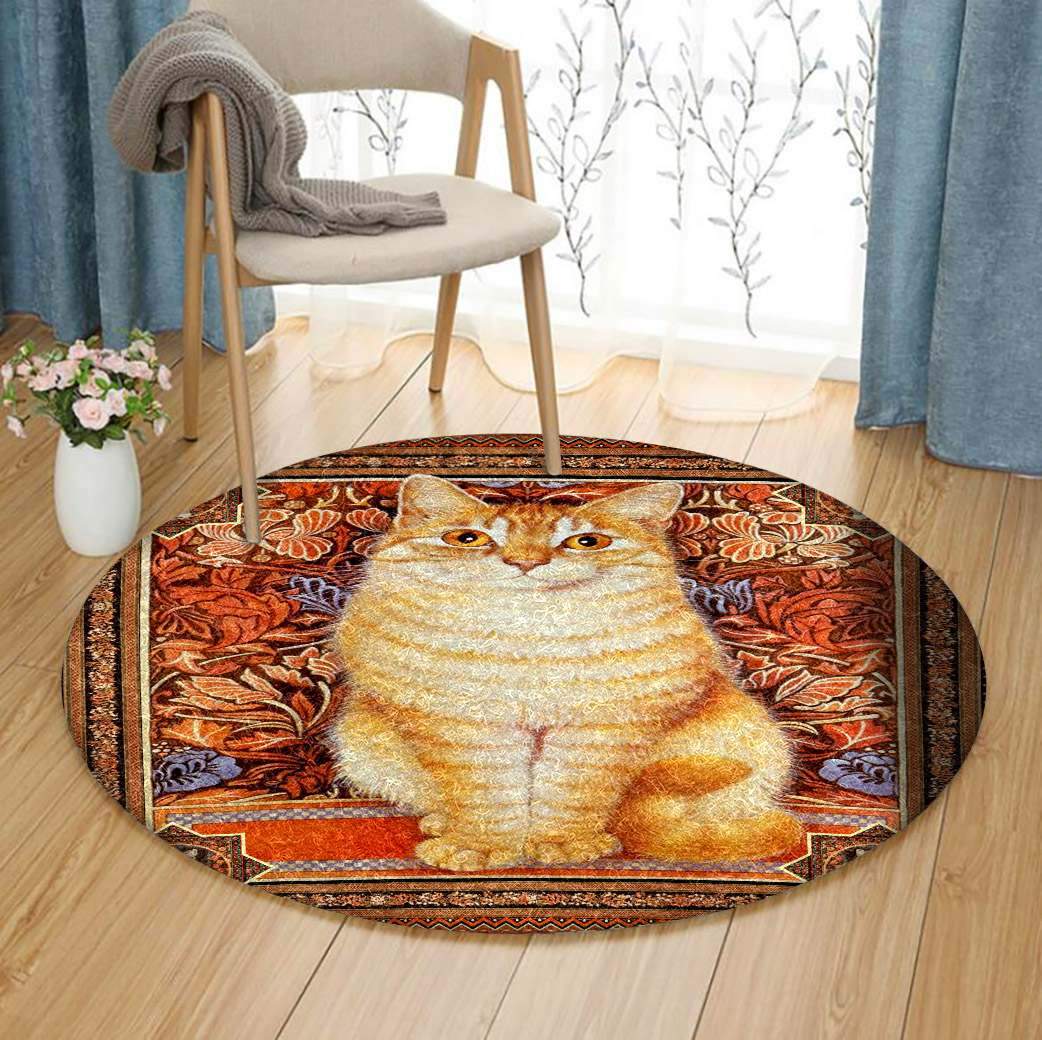 Cat Limited Edition Round Rug