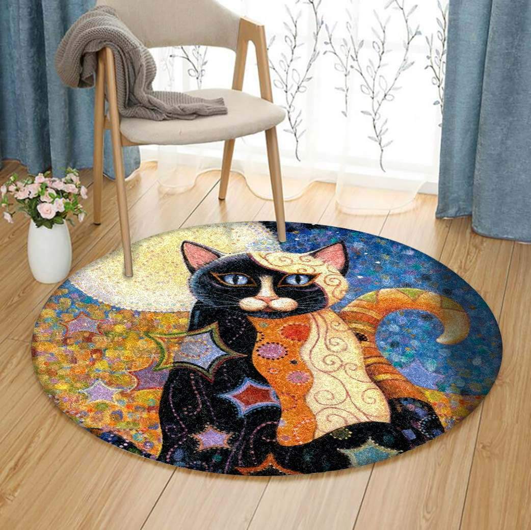 Cat Limited Edition Round Rug