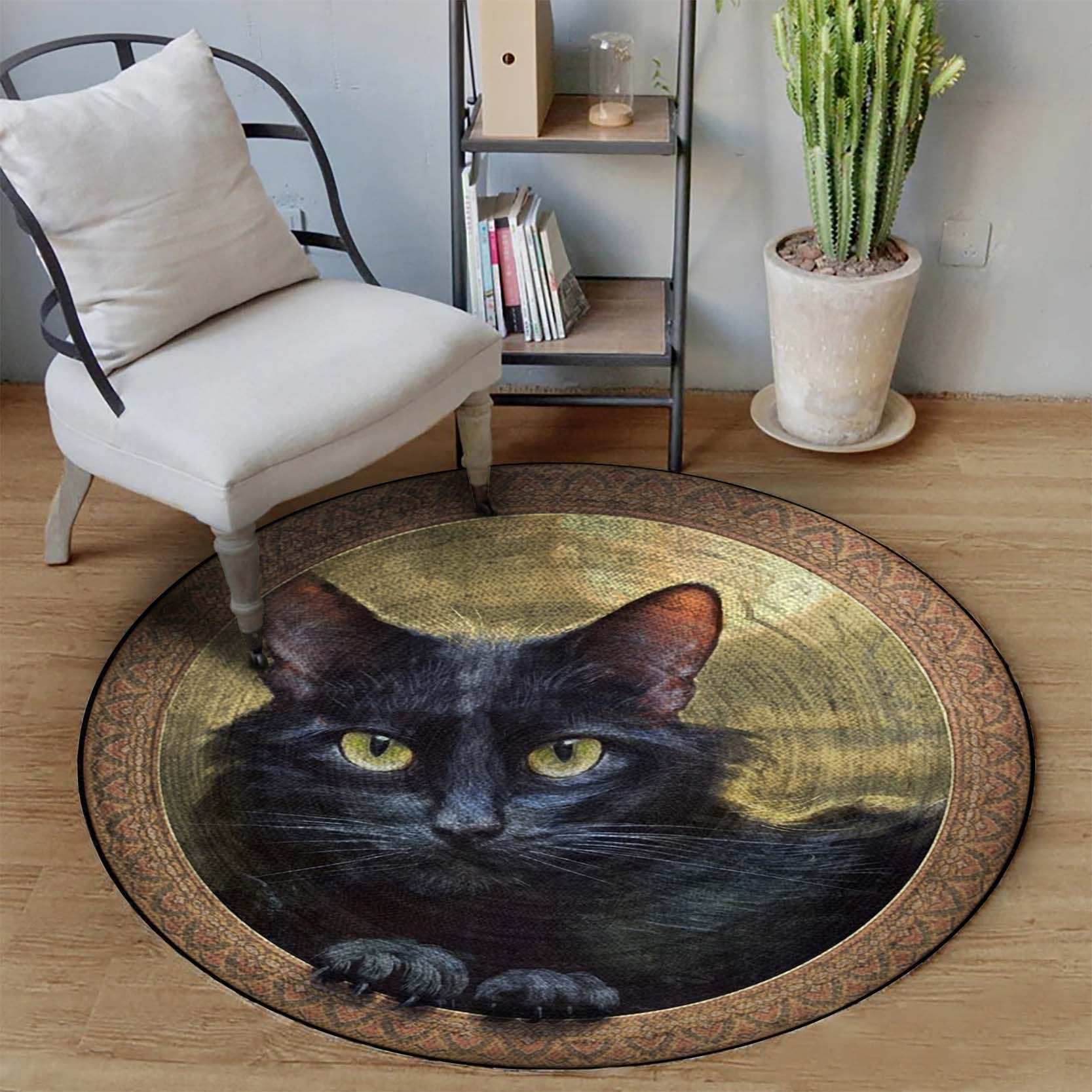 Cat Limited Edition Round Rug