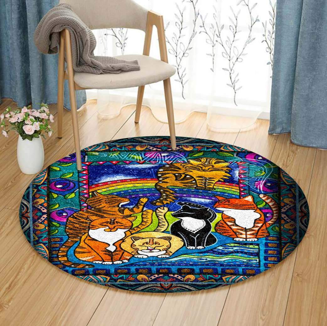 Cat Limited Edition Round Rug