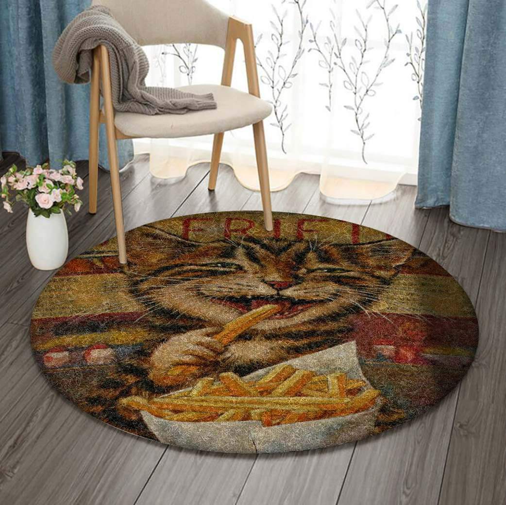 Cat Limited Edition Round Rug 3 Cat Limited Edition Round Rug