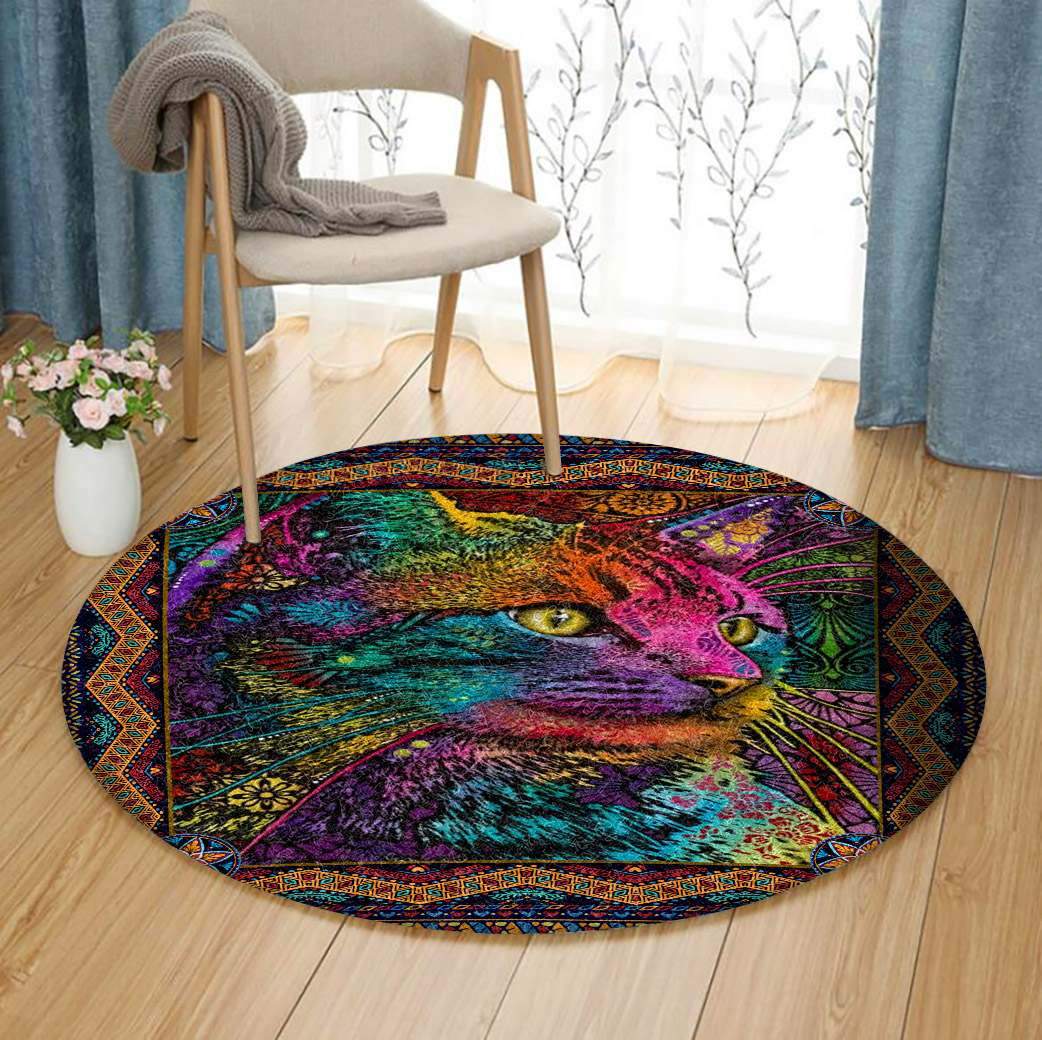 Cat Limited Edition Round Rug