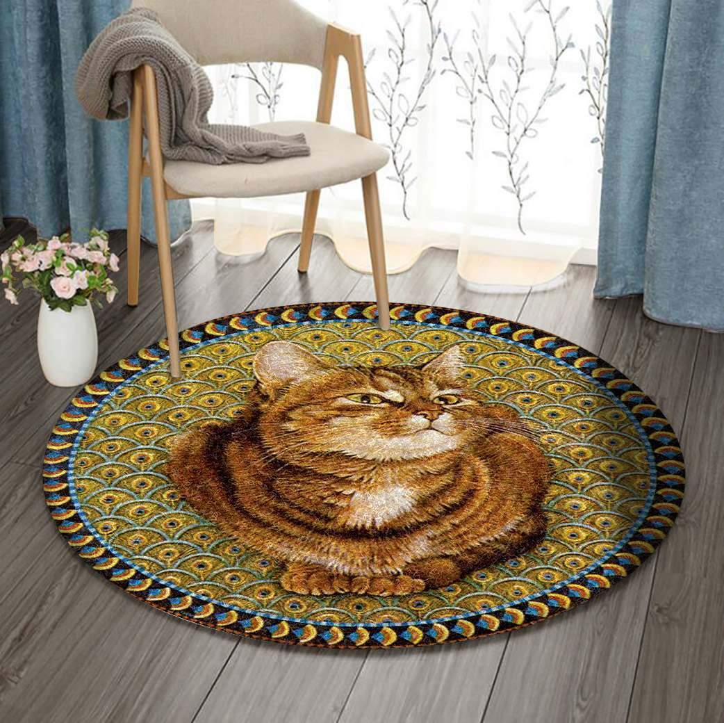 Cat Limited Edition Round Rug