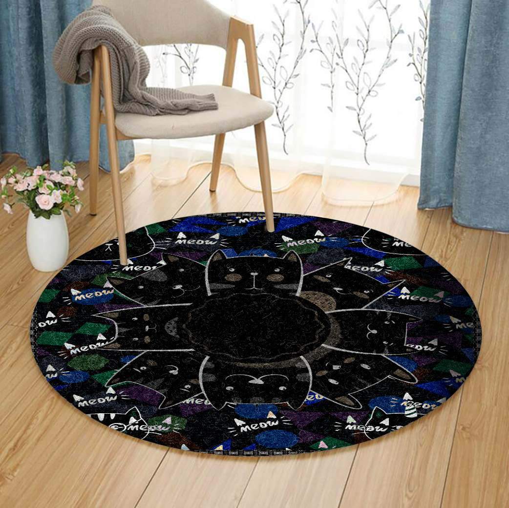 Cat Limited Edition Round Rug