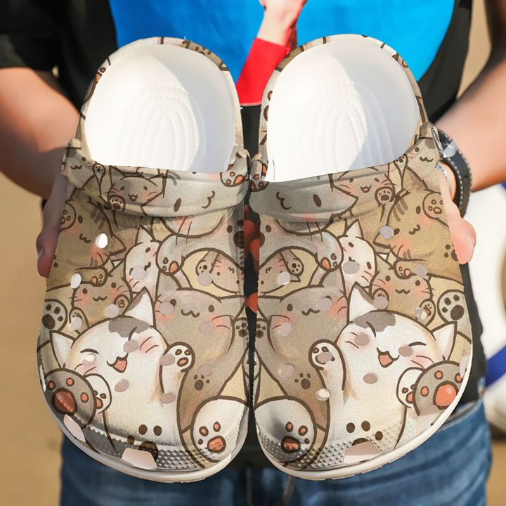 Cat Lovely Kittens Crocs Clog Shoes