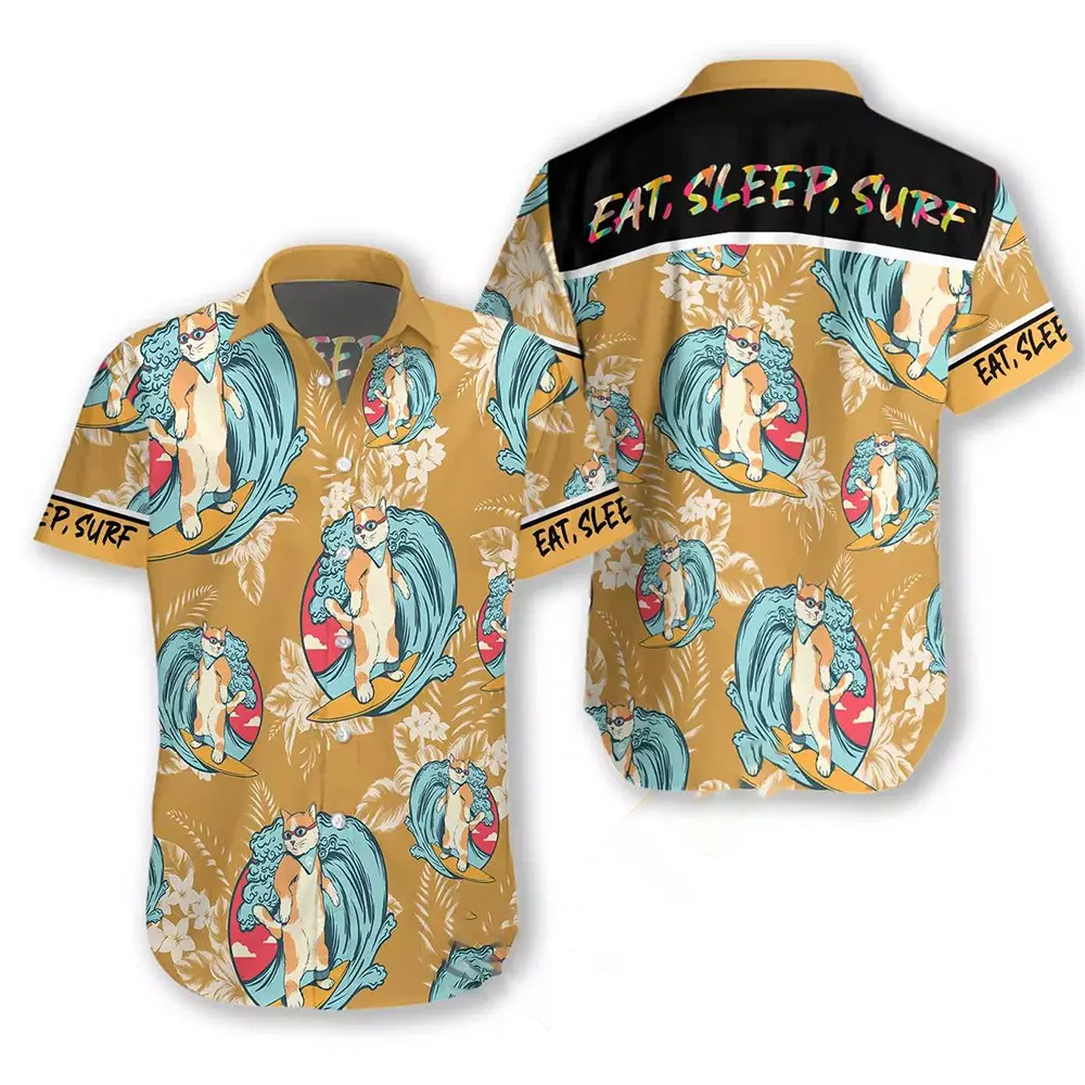 Cat Hawaiian shirts 2 Cat Hawaiian shirts