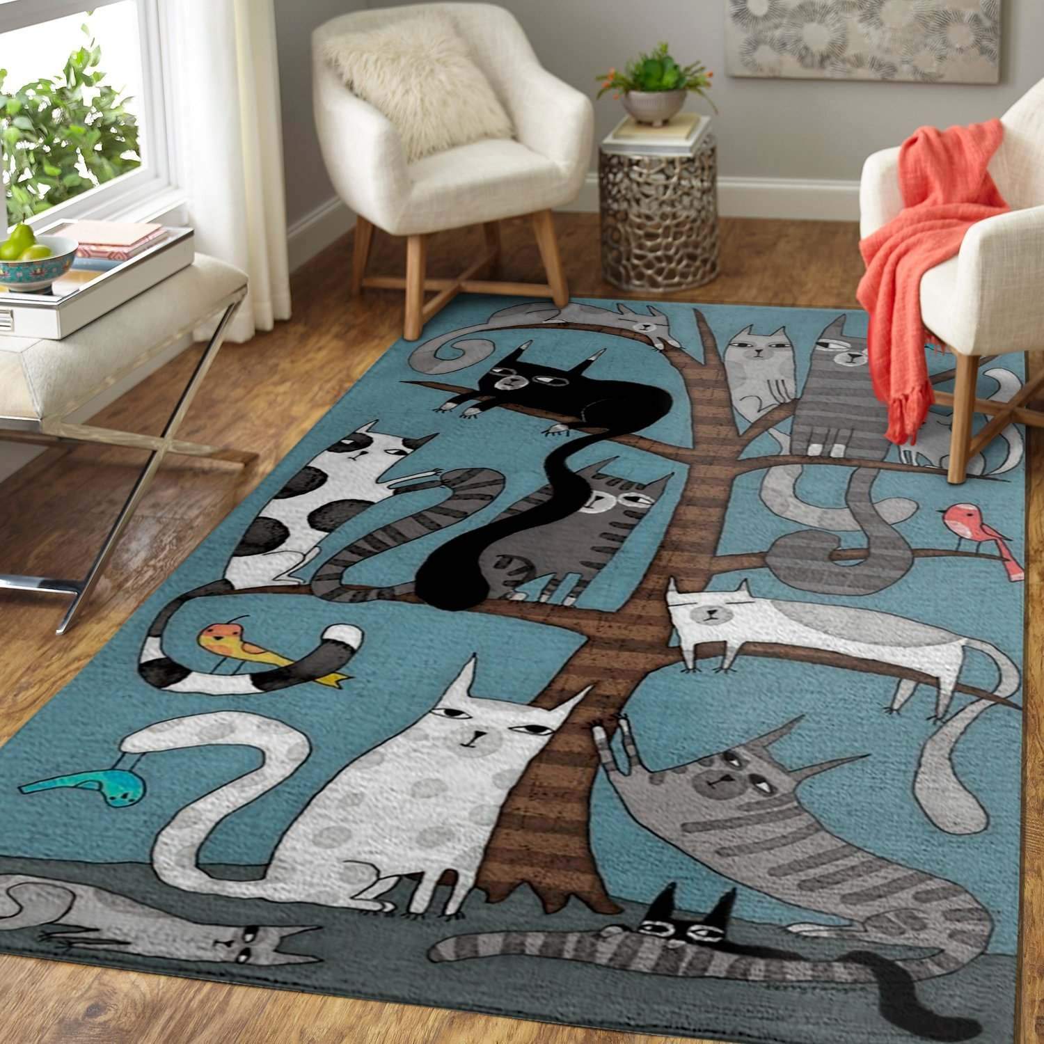 Cat Tree Limited Edition Rug 4 Cat Tree Limited Edition Rug