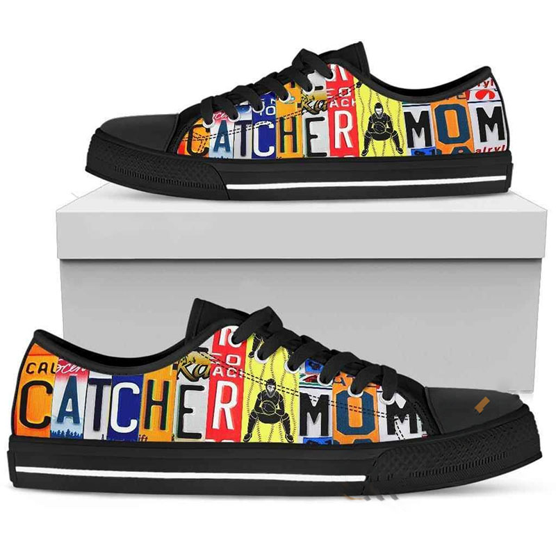 Catcher Mom Low Top Shoes 1 Catcher Mom Low Top Shoes