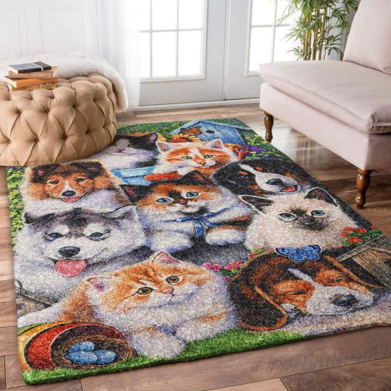 Cats And Dogs Limited Edition Rug 7 Cats And Dogs Limited Edition Rug