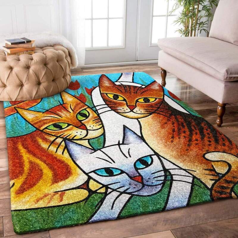Cats Limited Edition Rug 4 Cats Limited Edition Rug