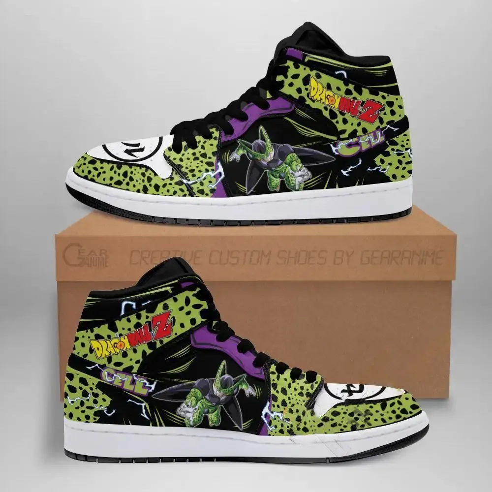 Cell Classic Dragon Ball Z Anime Amazon Air Jordan Shoes