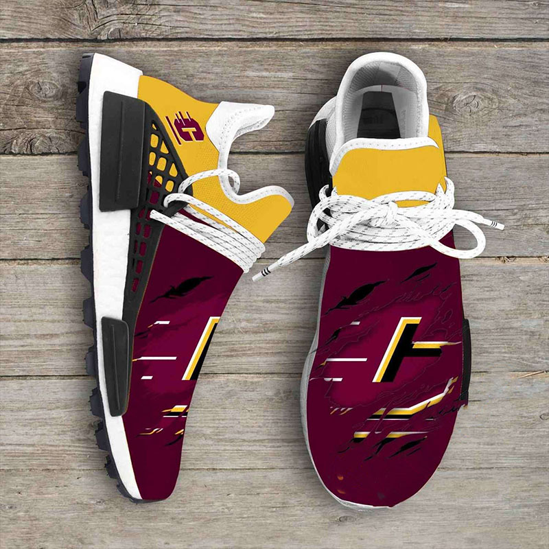 Central Michigan Chippewas Ncaa NMD Human Shoes