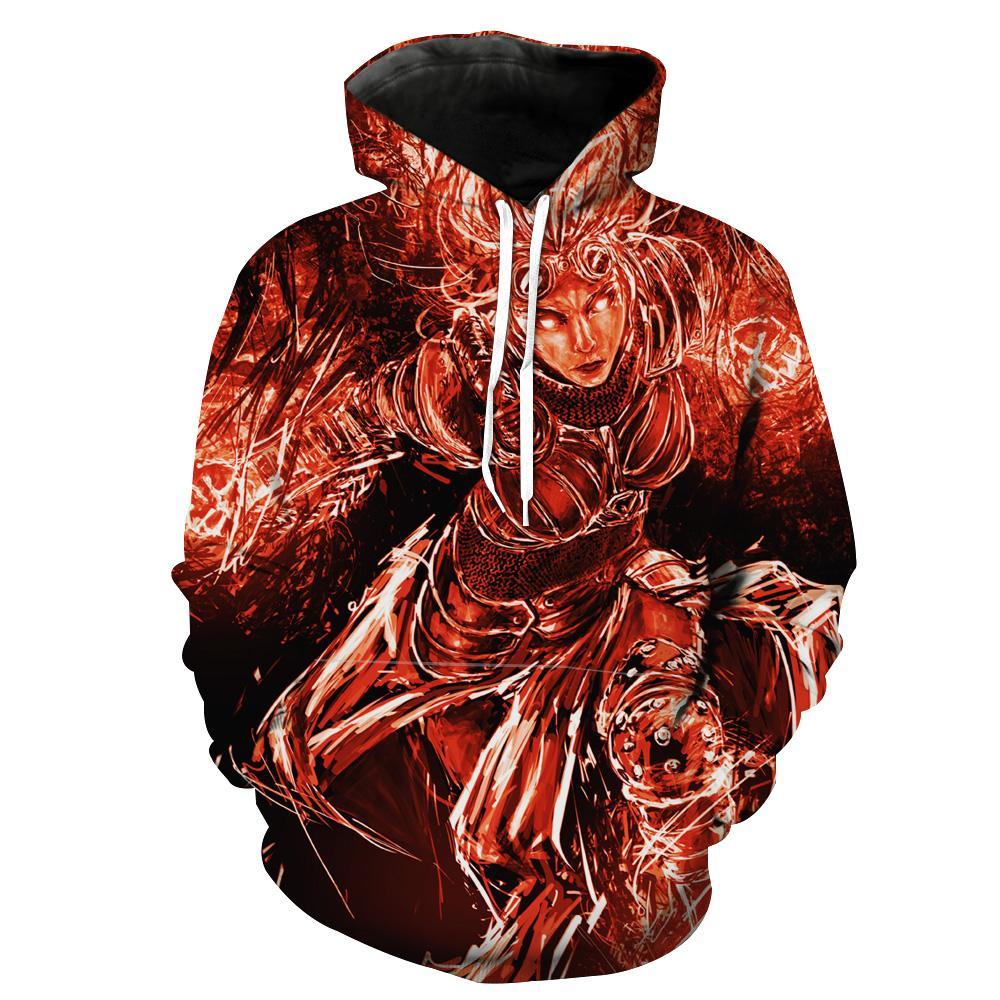 Chandra Nalaar Magic The Gathering Art Hoodie 3D