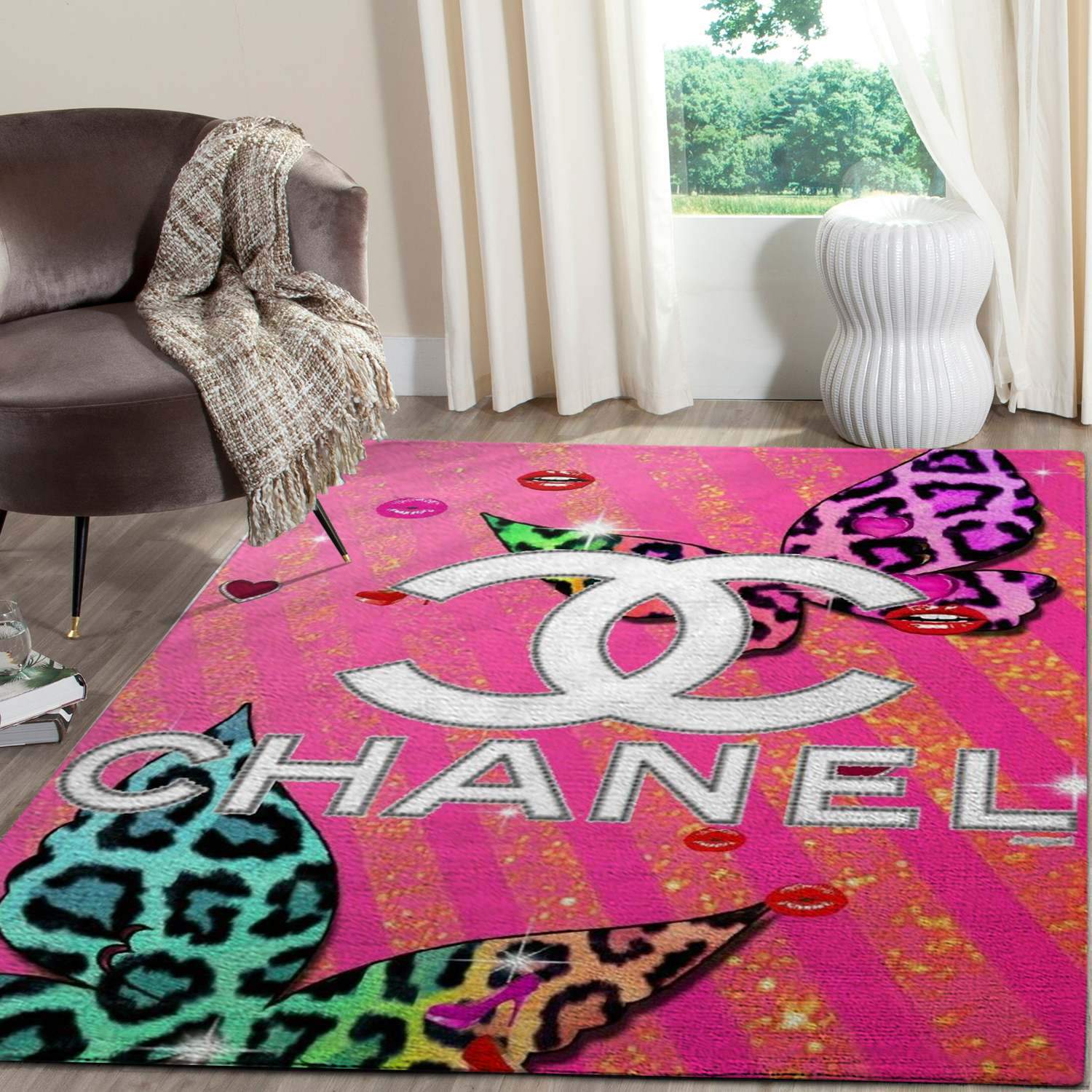 Chanel Area Limited Edition Rug 1 Chanel Area Limited Edition Rug