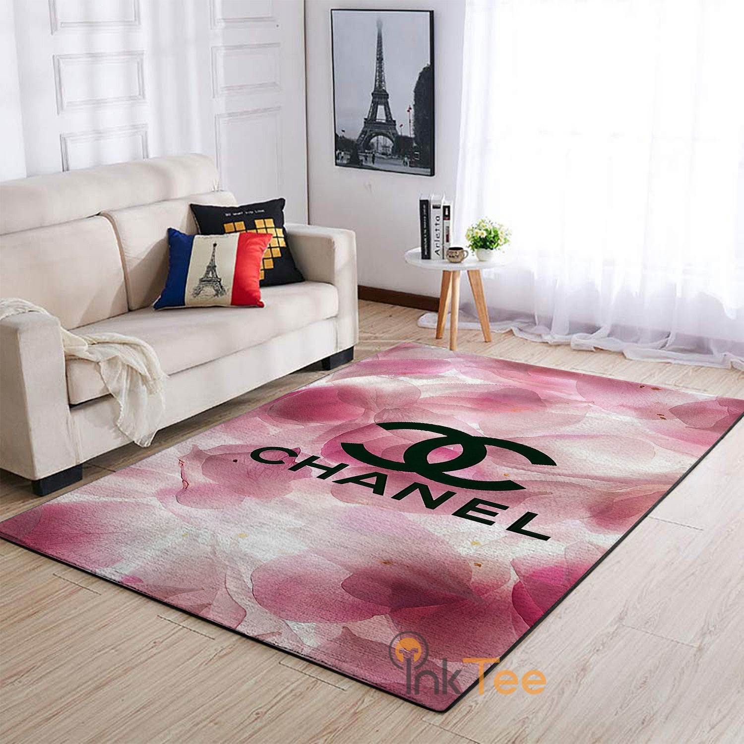Chanel Flower Carpet Area Rug