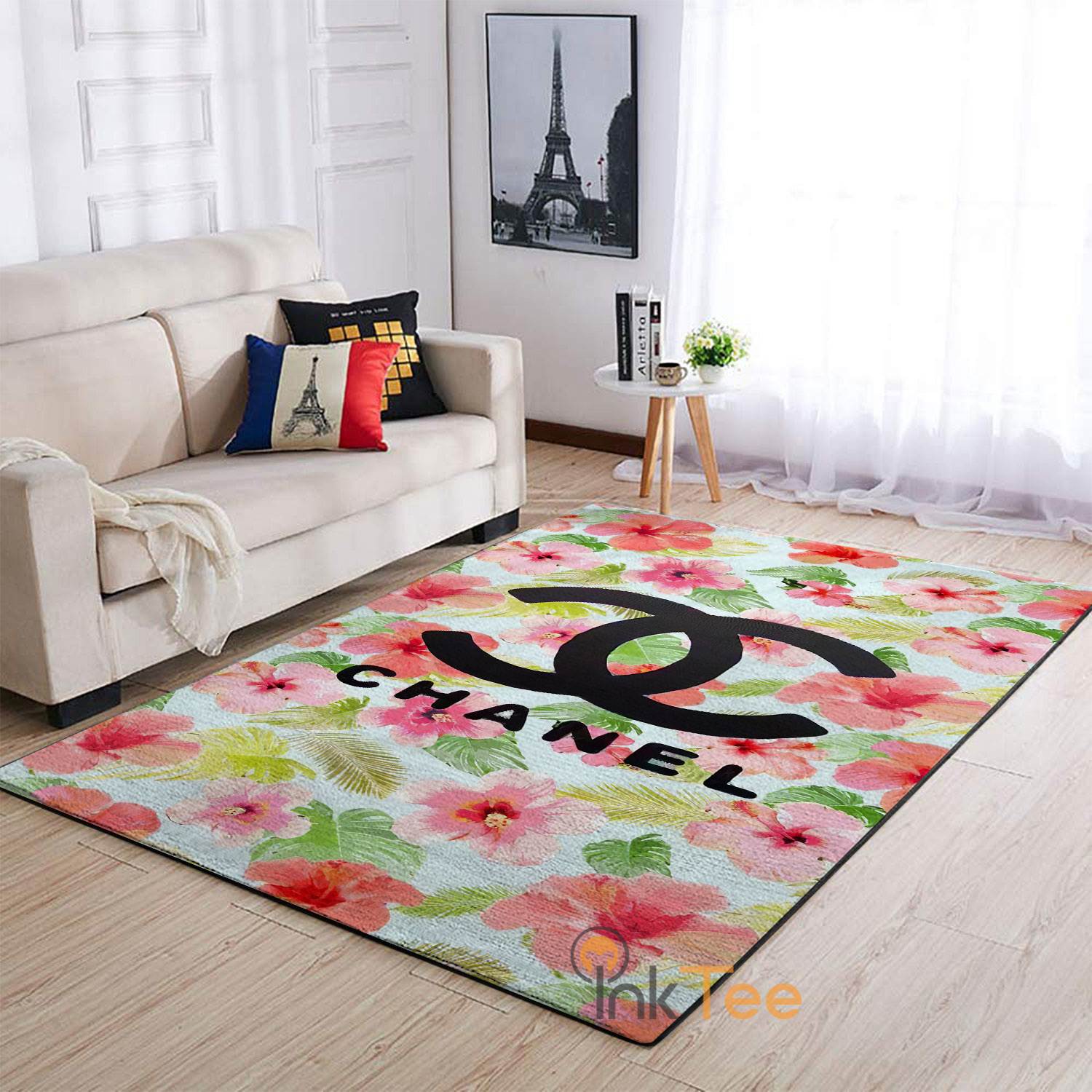 Chanel Flower Carpet Area Rug