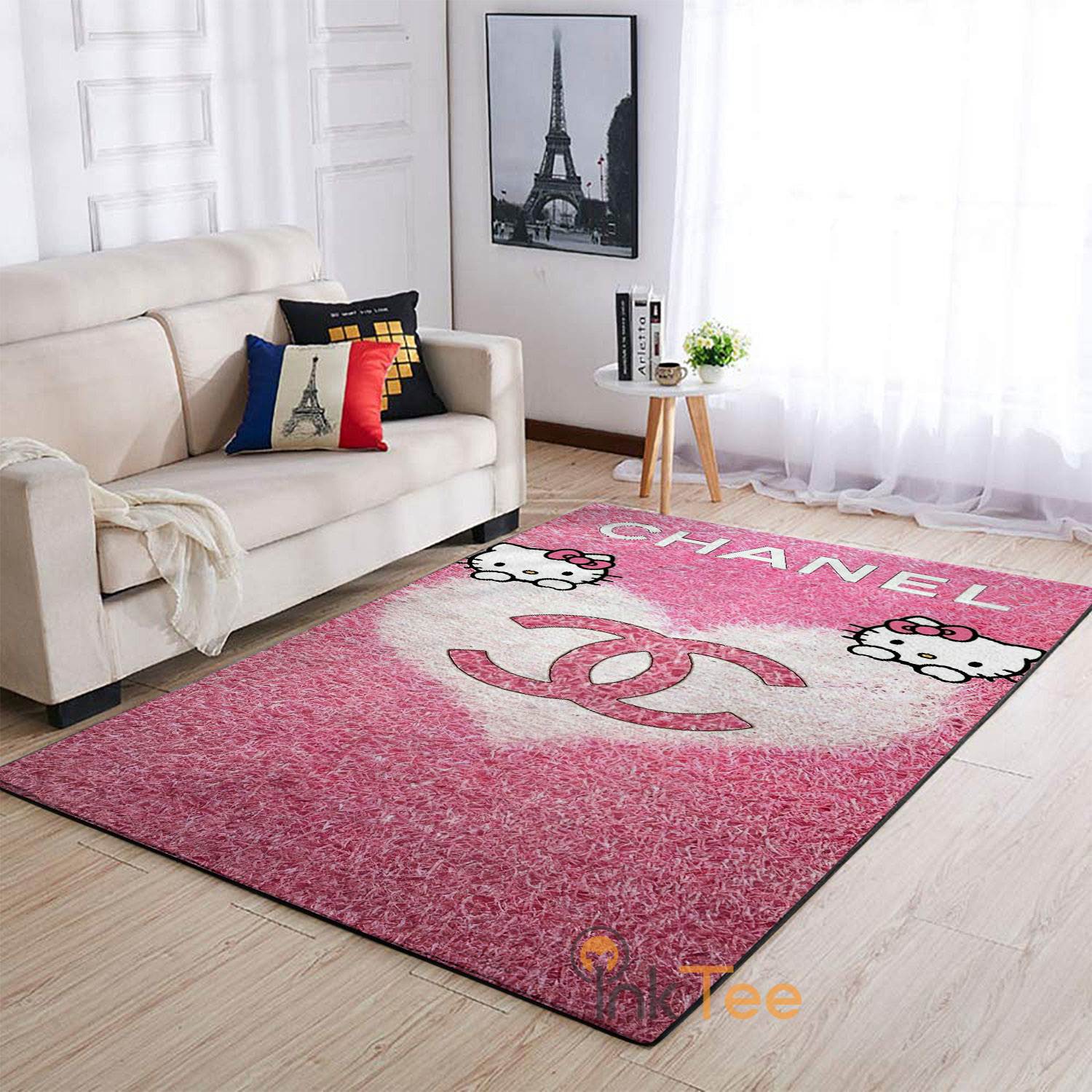 Chanel Prink Kitty Area Rug 13 Chanel Prink Kitty Area Rug