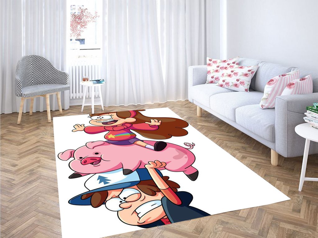 Character Gravity Falls Living Room Modern Carpet Rug 10 Character Gravity Falls Living Room Modern Carpet Rug