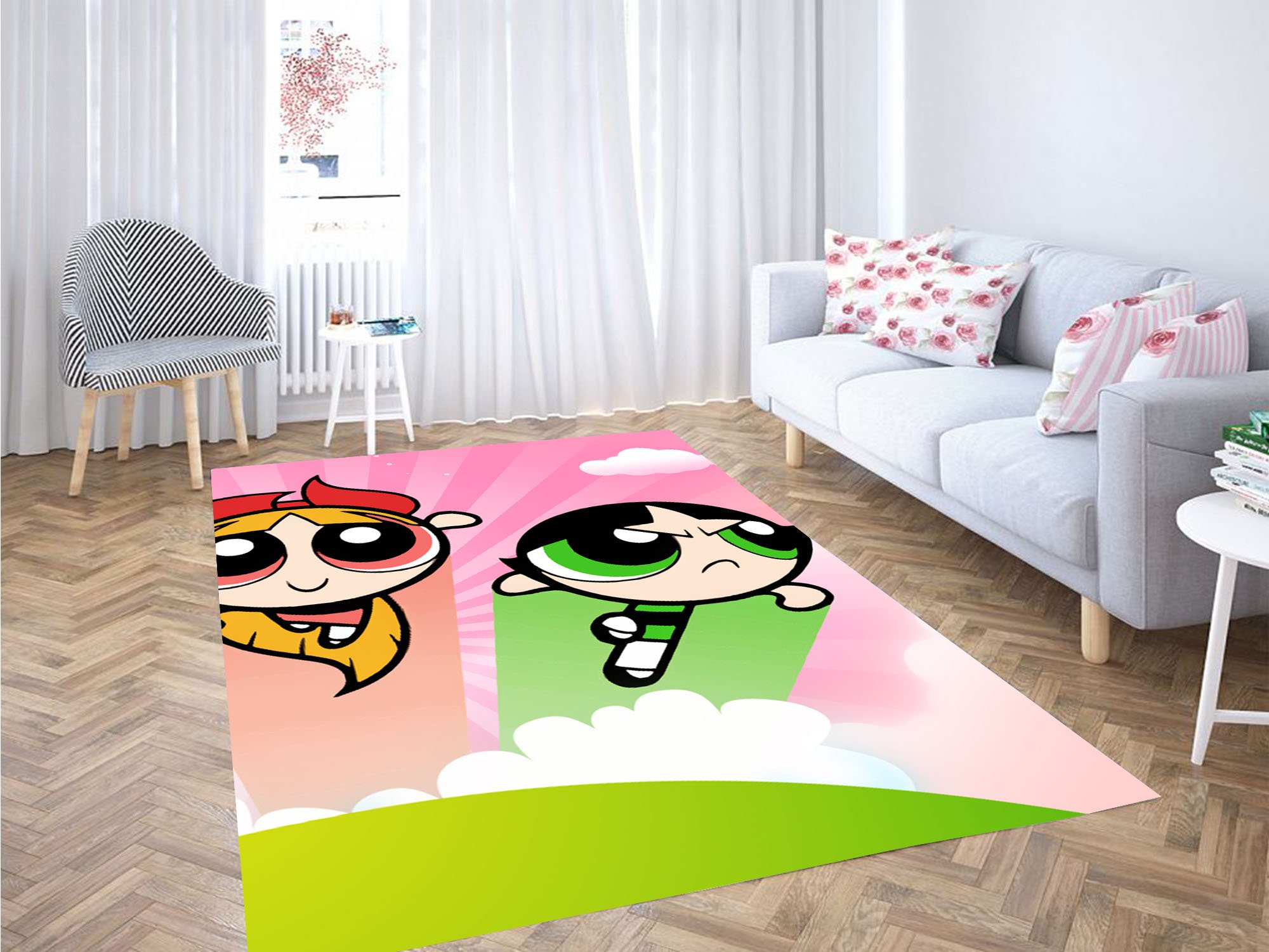 Character Of The Powerpuff Girls Carpet Rug 1 Character Of The Powerpuff Girls Carpet Rug