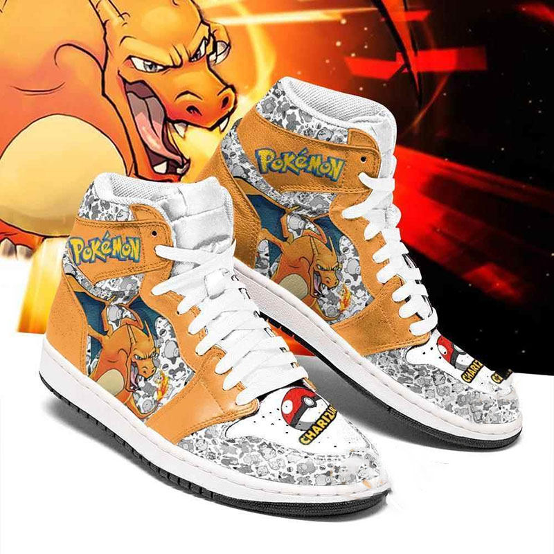 Charizard Cute Pokemon Sneakers Air Jordan Shoes