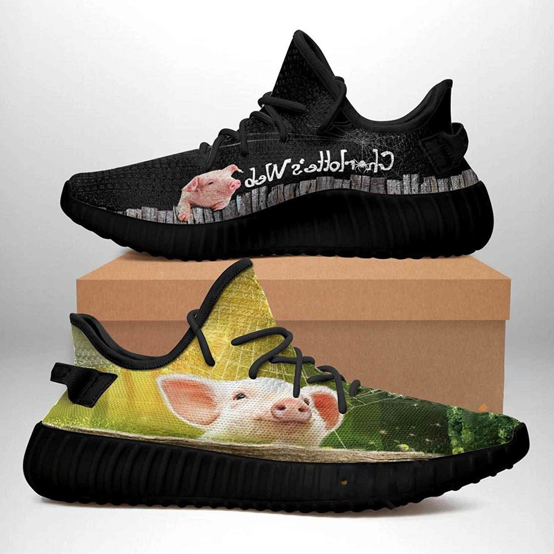 Charlottes Web Black Edition Yeezy Boost